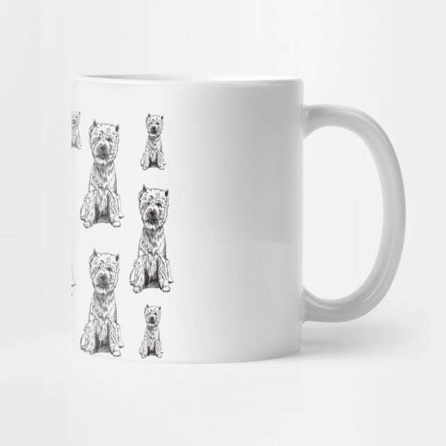 West Highland White Terrier. "Westy" by BeritValk